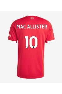 Fotbalové Dres Liverpool Alexis Mac Allister #10 Domácí Oblečení 2025-26 Krátký Rukáv
